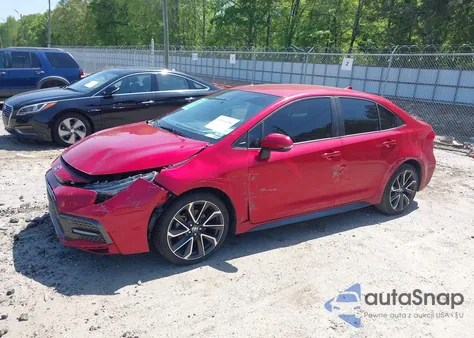 2021 Toyota Corolla Se z USA, uszkodzony, nr VIN JTDS4MCE8MJ064072